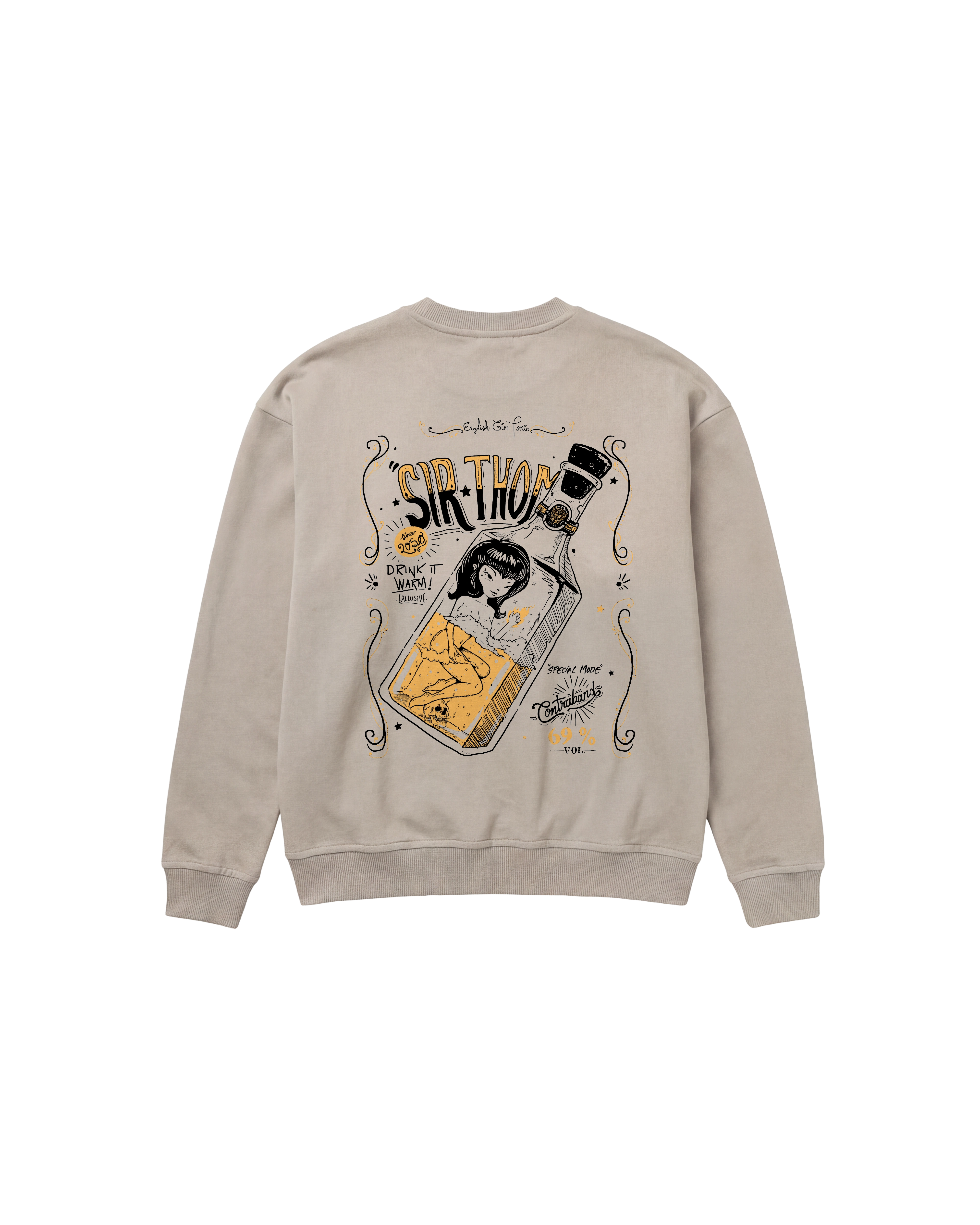 Contraband Bottle Sweatshirt 410 Arena Cubica