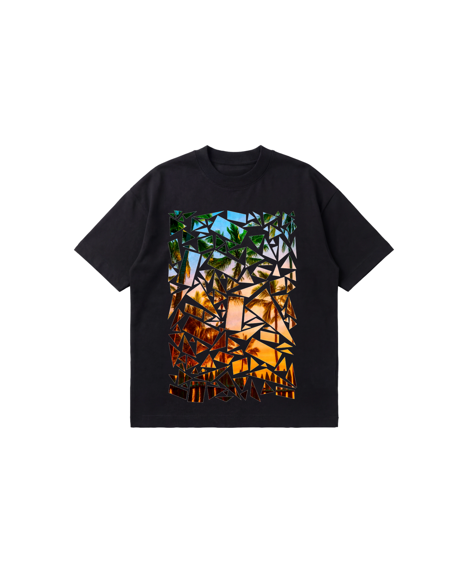 Crystal Beach Semi Oversize 250 Negro Cubica