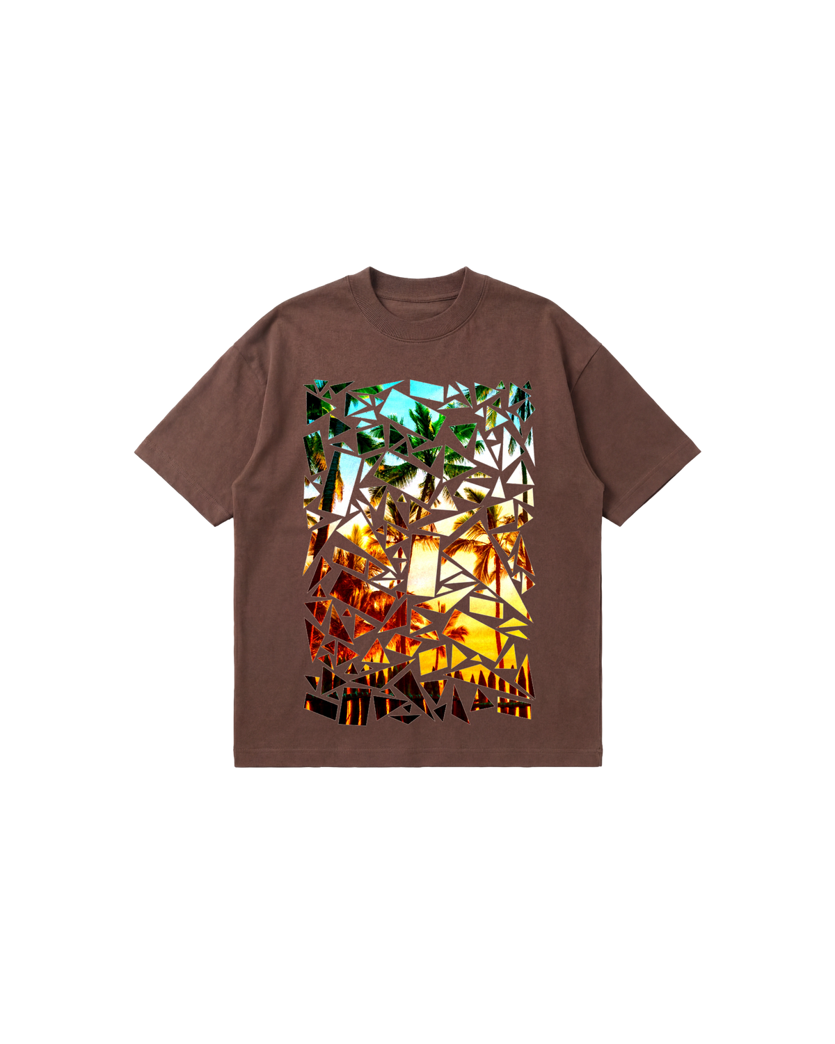 Crystal Beach Semi Oversize 250 Café Toffee Cubica