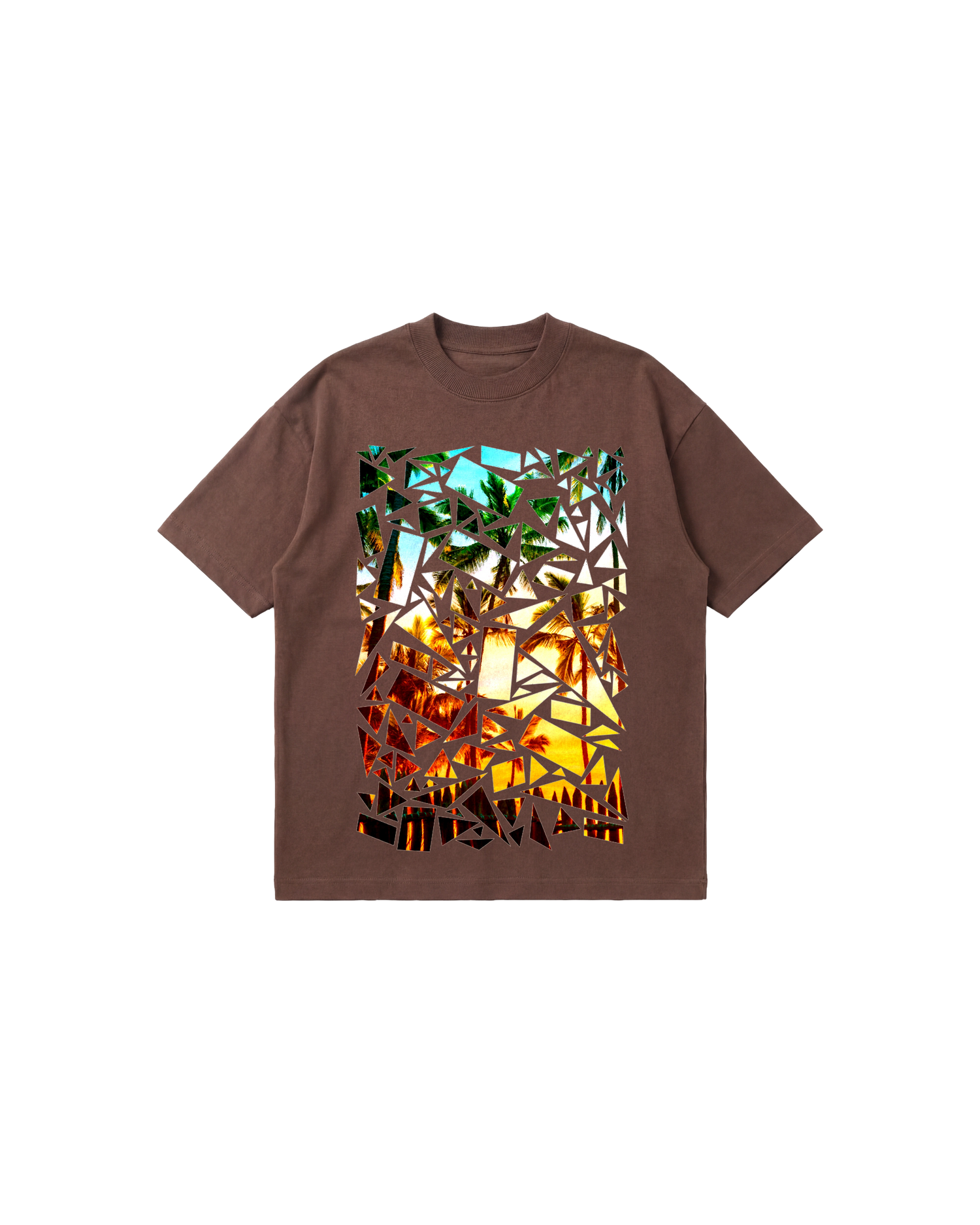 Crystal Beach Semi Oversize 250 Café Toffee Cubica