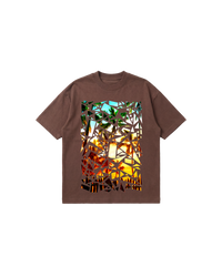 Crystal Beach Semi Oversize 250 Café Toffee Cubica