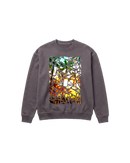 Crystal Beach Sweatshirt 410 Gris Oscuro Cubica