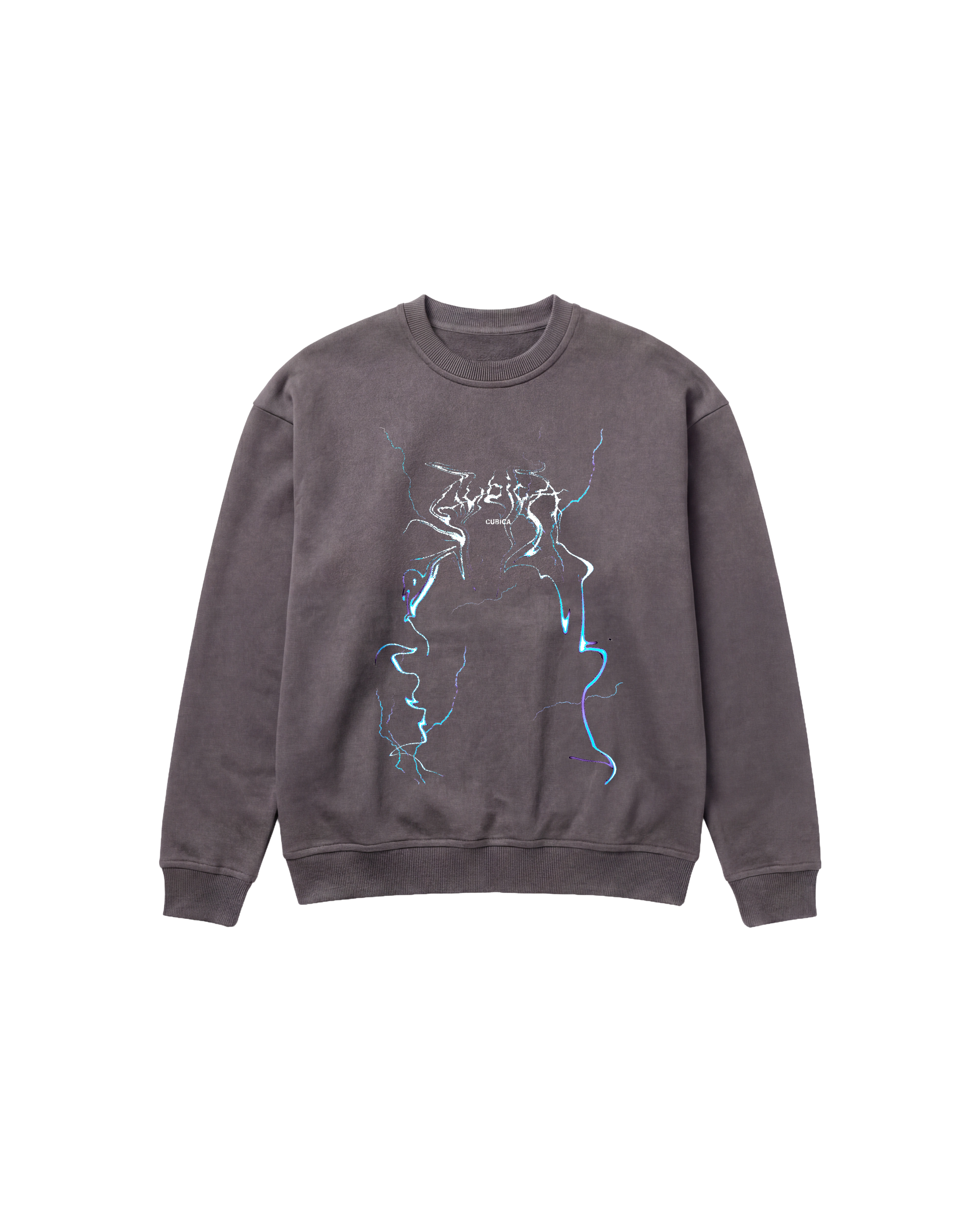 Cubi Rayo Sweatshirt 410 Gris Oscuro Cubica