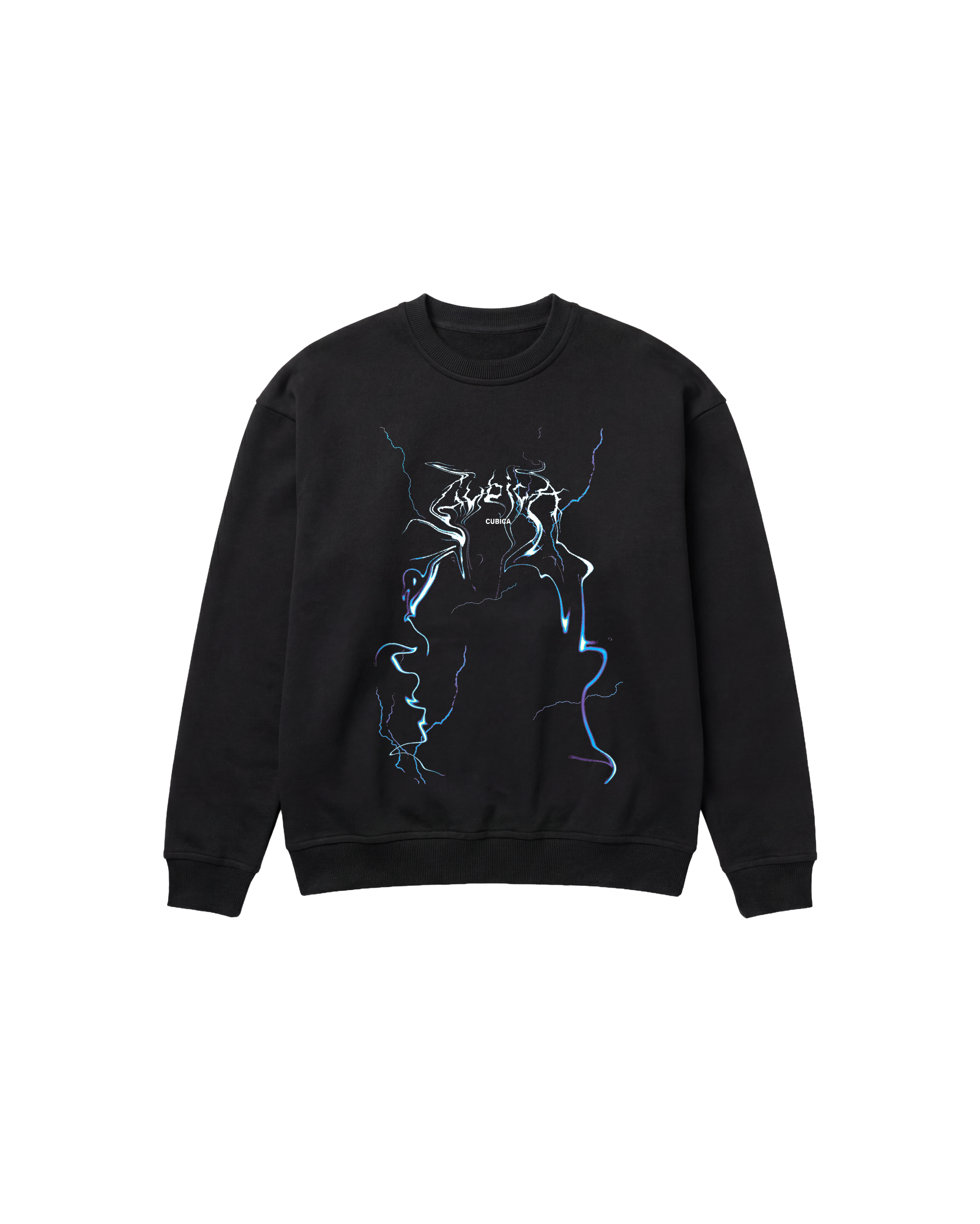 Cubi Rayo Sweatshirt 410 Negro Cubica