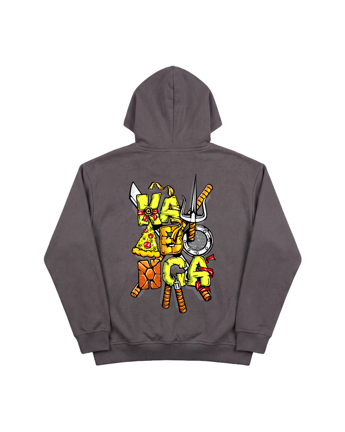 Cubica Kawabonga Hoodie 410 Gris Oscuro Cubica