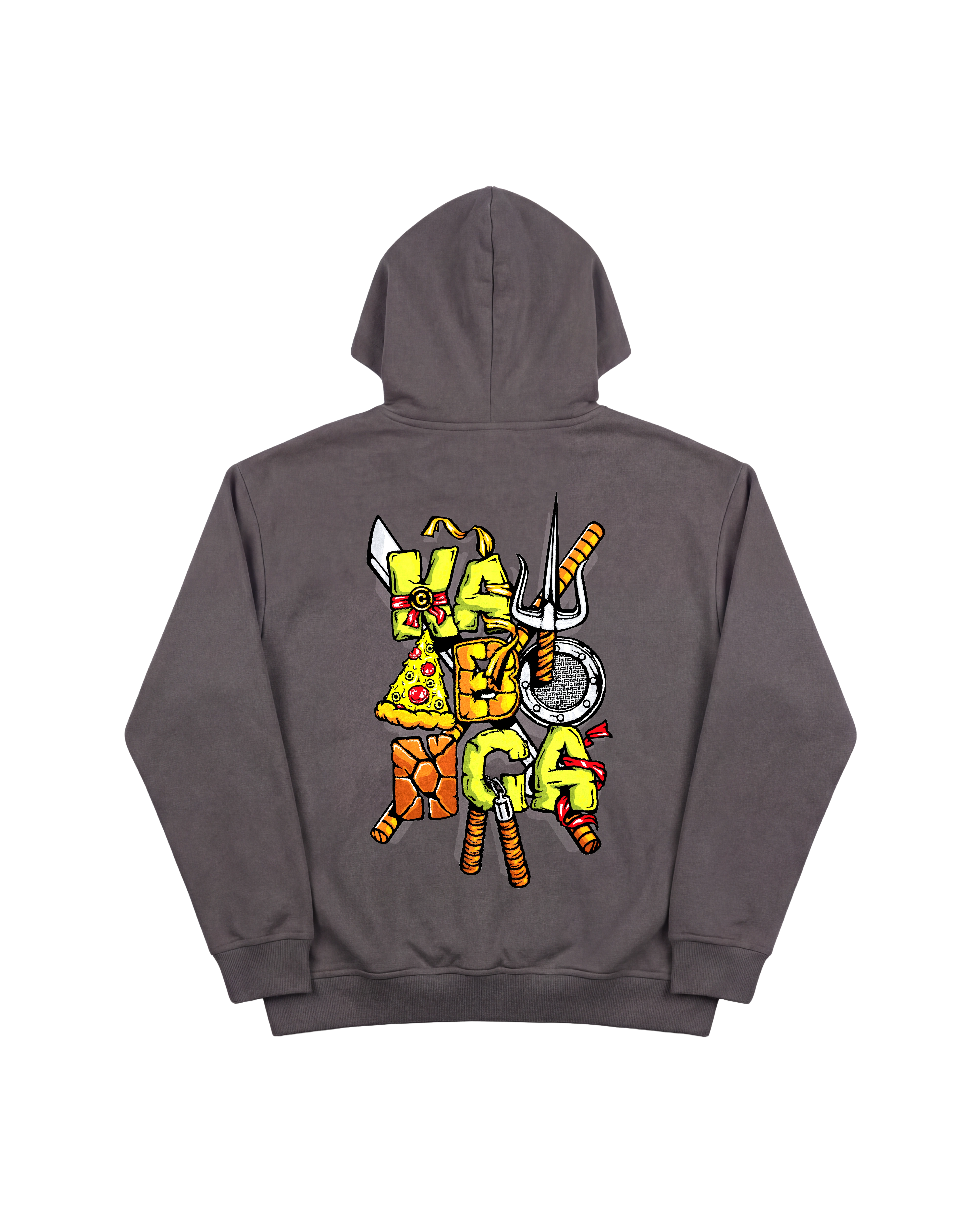 Cubica Kawabonga Hoodie 410 Gris Oscuro Cubica