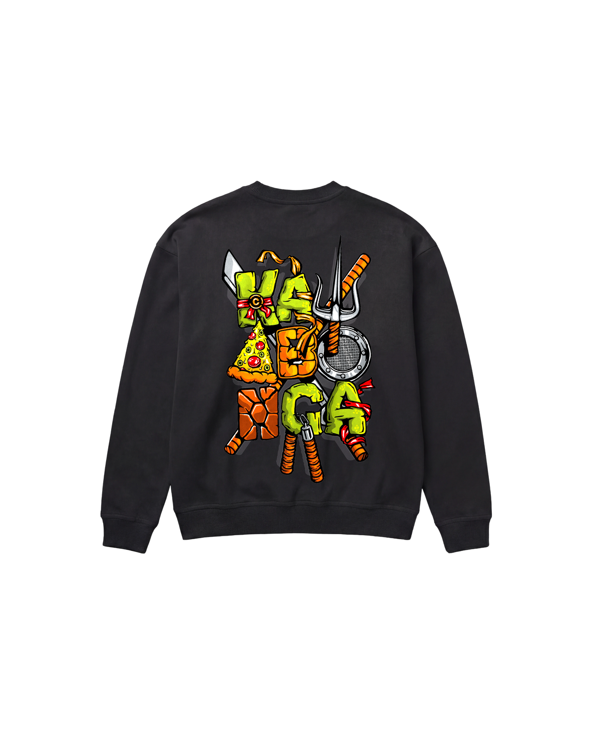 Cubica Kawabonga Sweatshirt 410 Negro Cubica