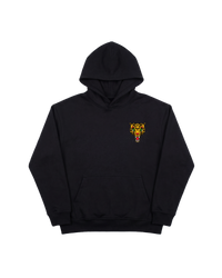 Cubica Leopard Hoodie 410 Negro Cubica