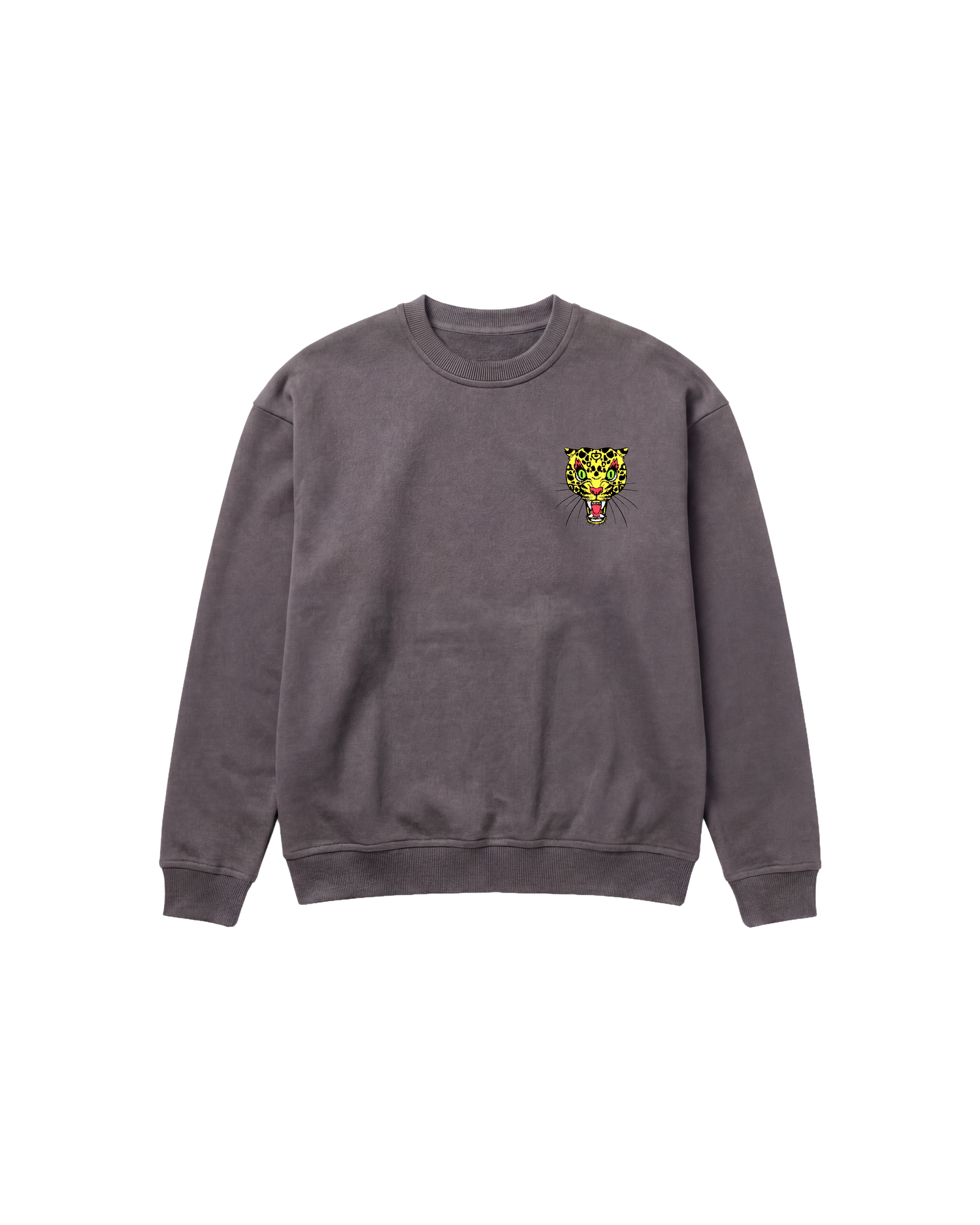 Cubica Leopard Sweatshirt 410 Gris Oscuro Cubica