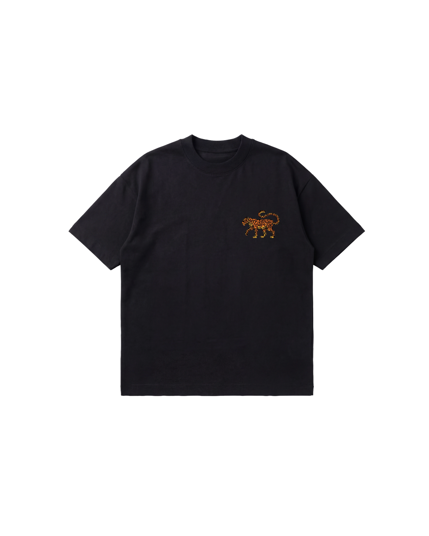 Cubica Leopardo Semi Oversize 250 Negro Cubica