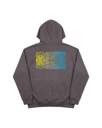 Cubica Psychedelic Hoodie 410 Gris Oscuro Cubica