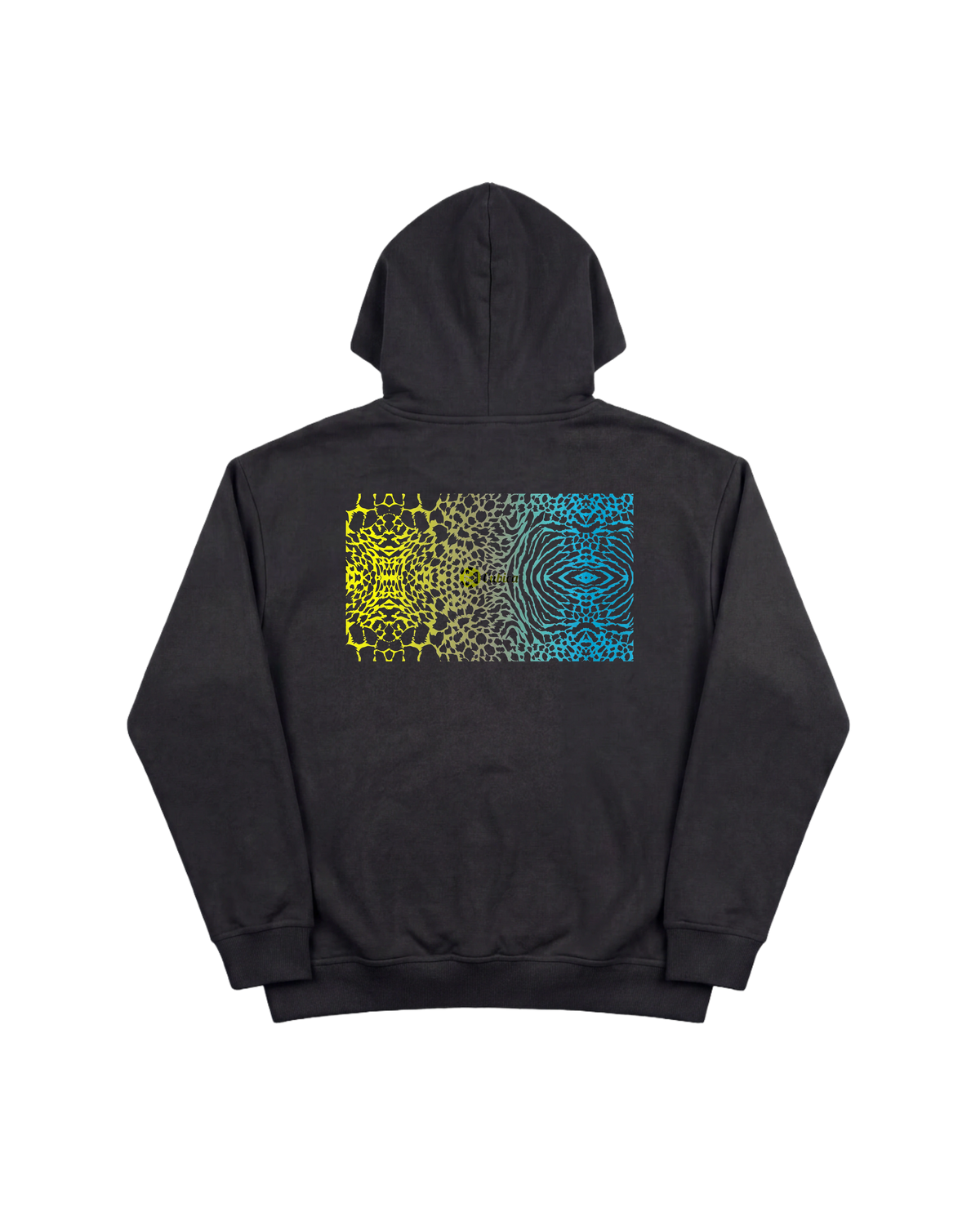 Cubica Psychedelic Hoodie 410 Negro Cubica