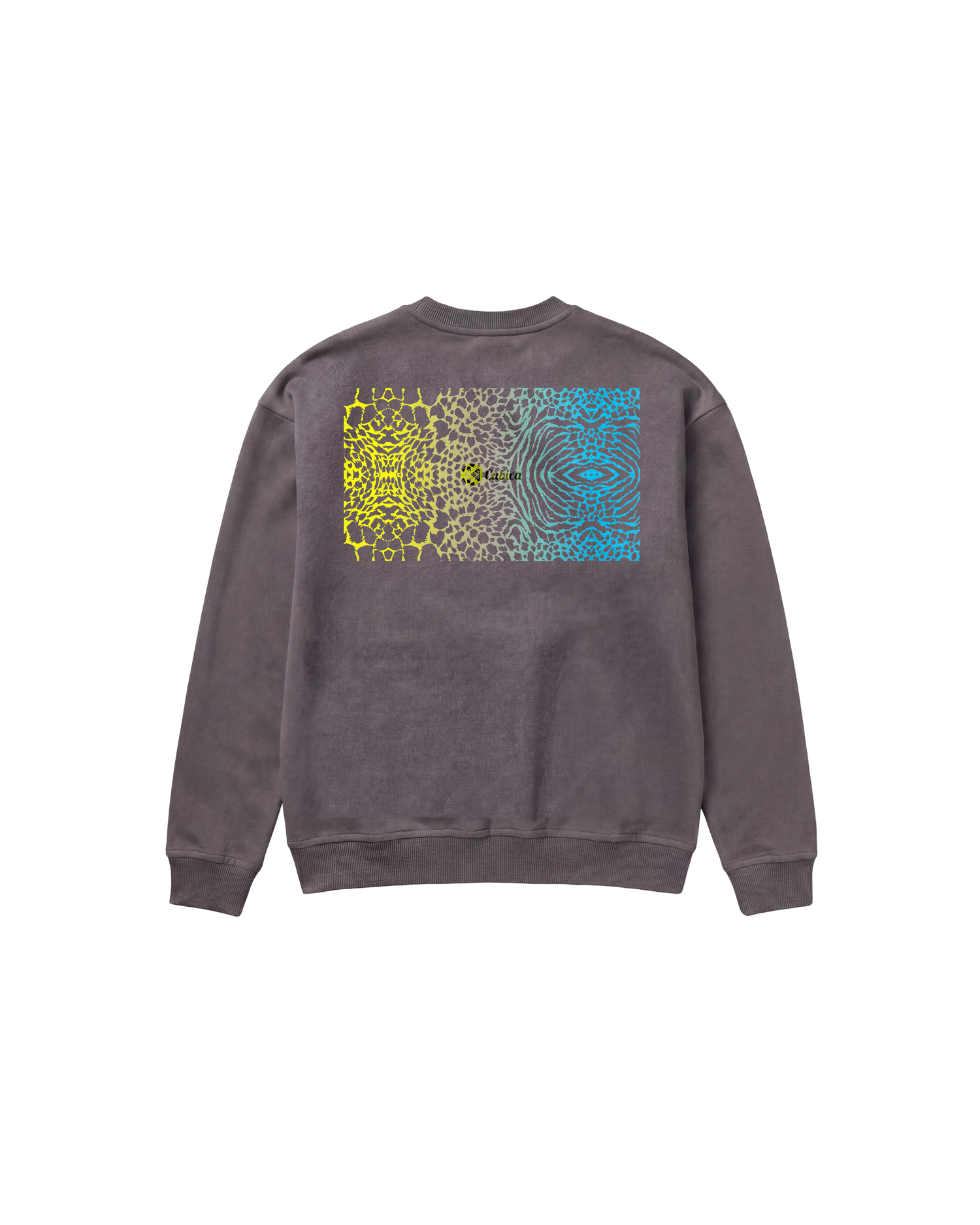 Cubica Psychedelic Sweatshirt 410 Gris Oscuro Cubica