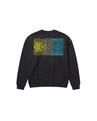 Cubica Psychedelic Sweatshirt 410 Negro Cubica