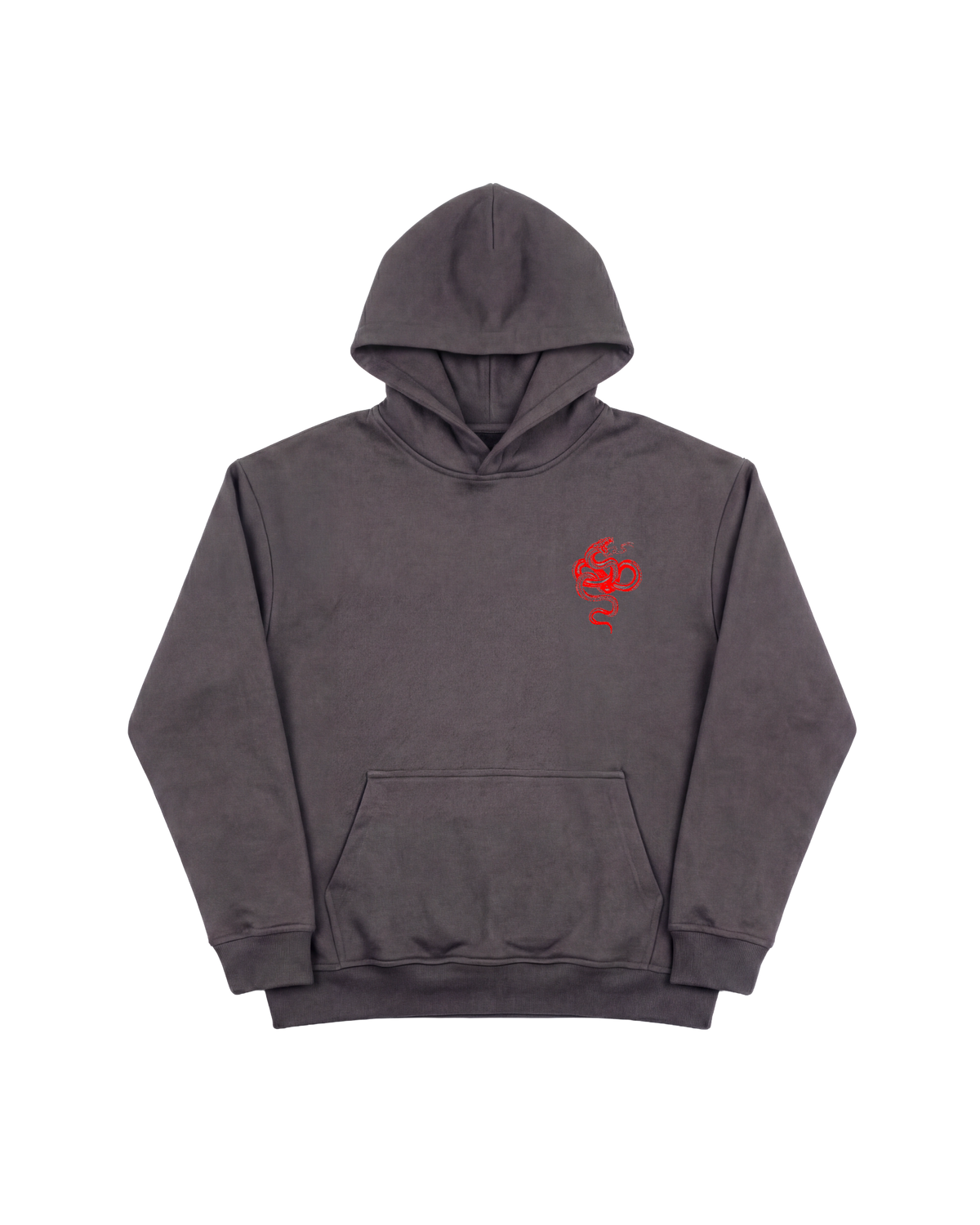 Cubica Snake Hoodie 410 Gris Oscuro Cubica