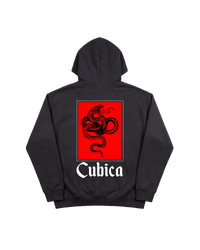 Cubica Snake Hoodie 410 Negro Cubica