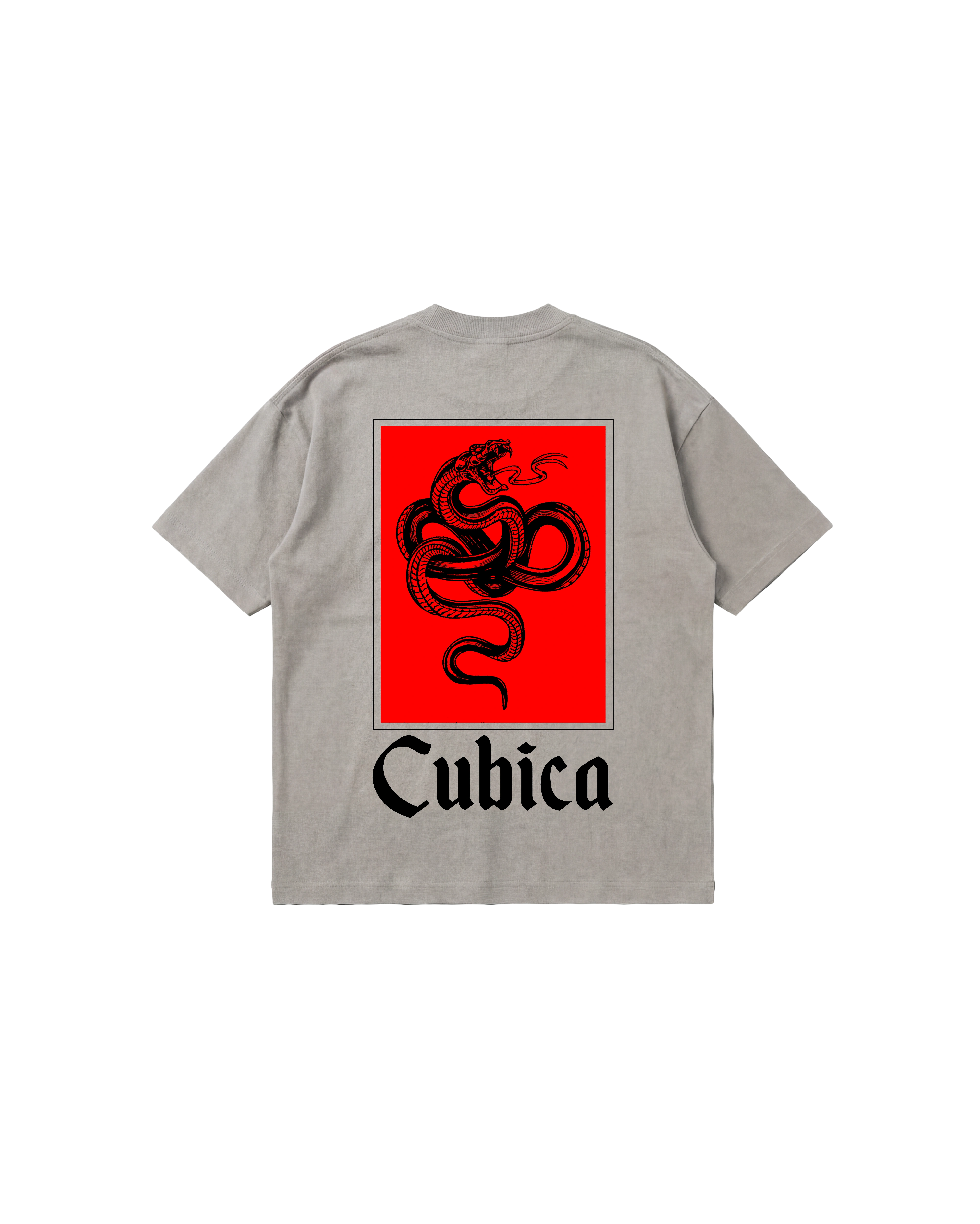 Cubica Snake Semi Oversize 250 Gris Cemento Cubica