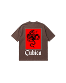 Cubica Snake Semi Oversize 250 Café Toffee Cubica