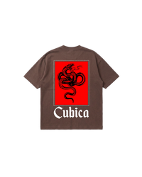 Cubica Snake Semi Oversize 250 Café Toffee Cubica