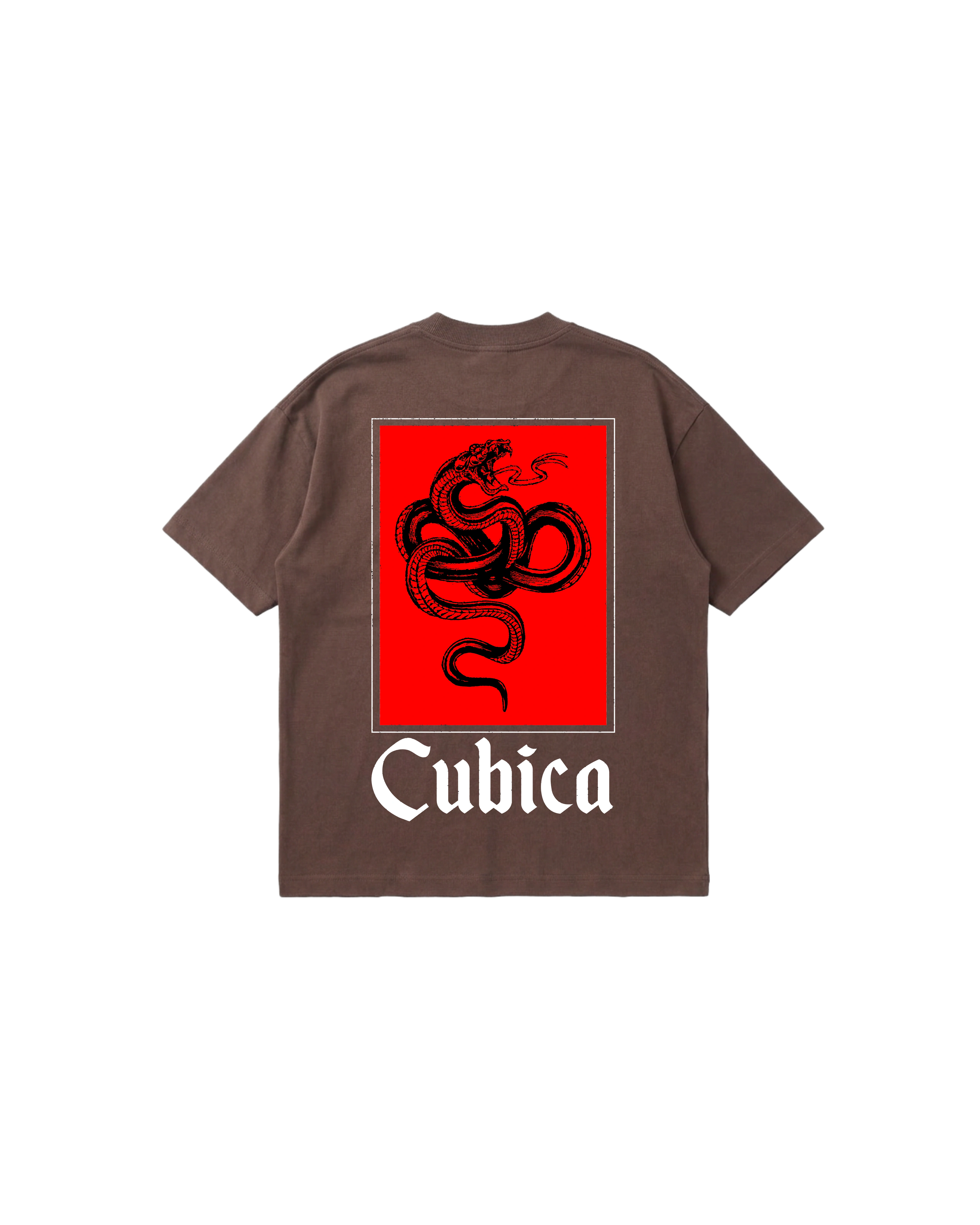 Cubica Snake Semi Oversize 250 Café Toffee Cubica