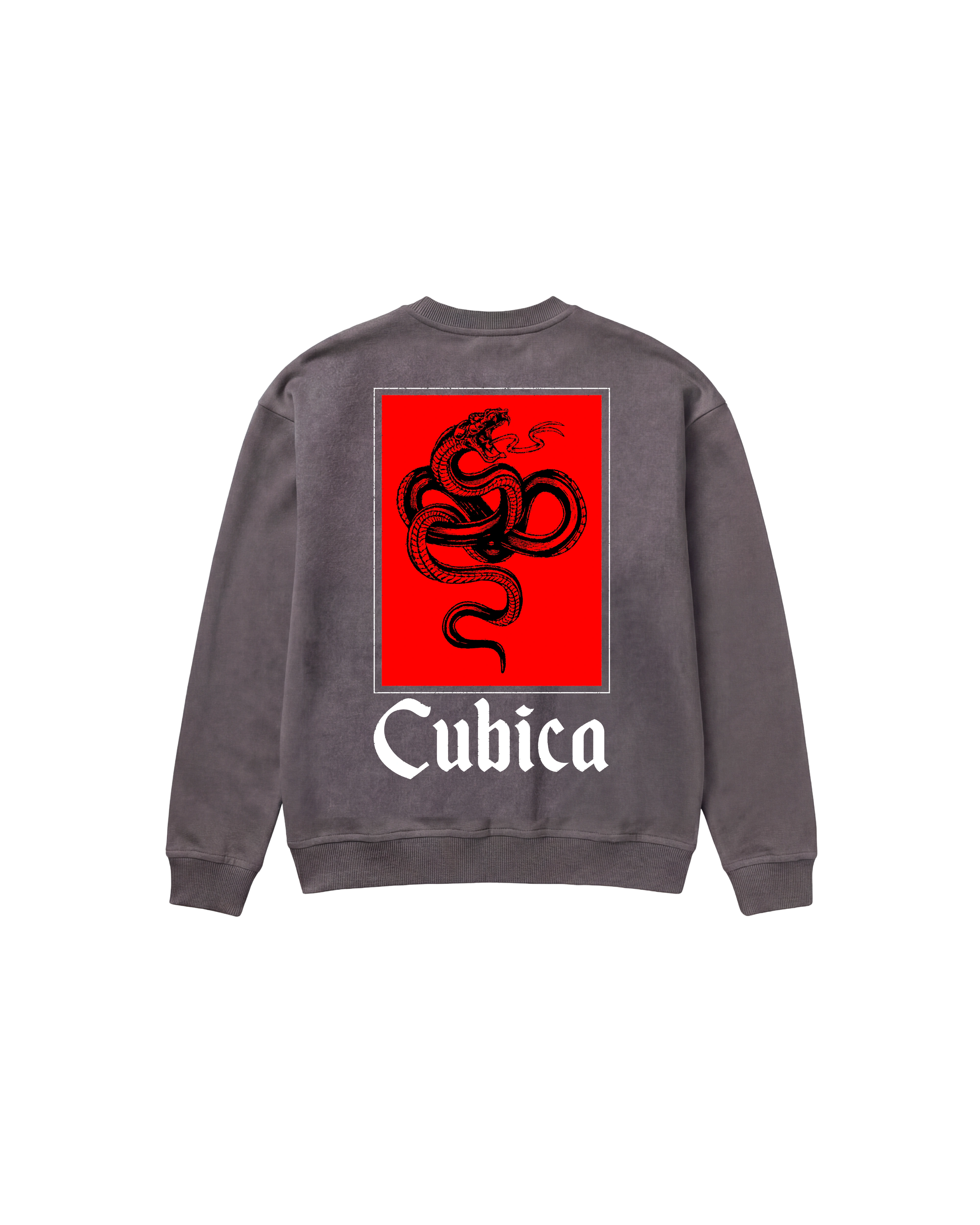 Cubica Snake Sweatshirt 410 Gris Oscuro Cubica