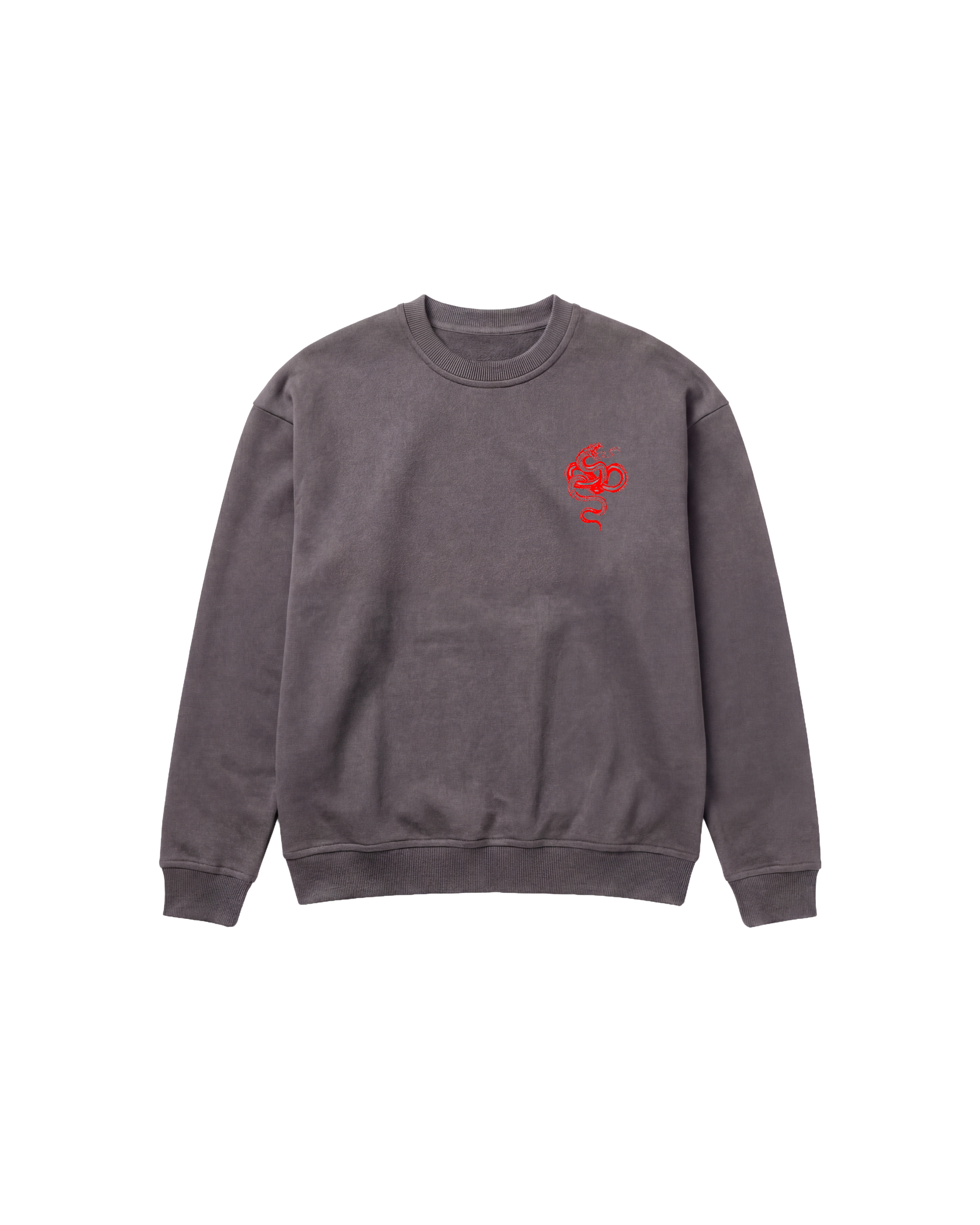 Cubica Snake Sweatshirt 410 Gris Oscuro Cubica