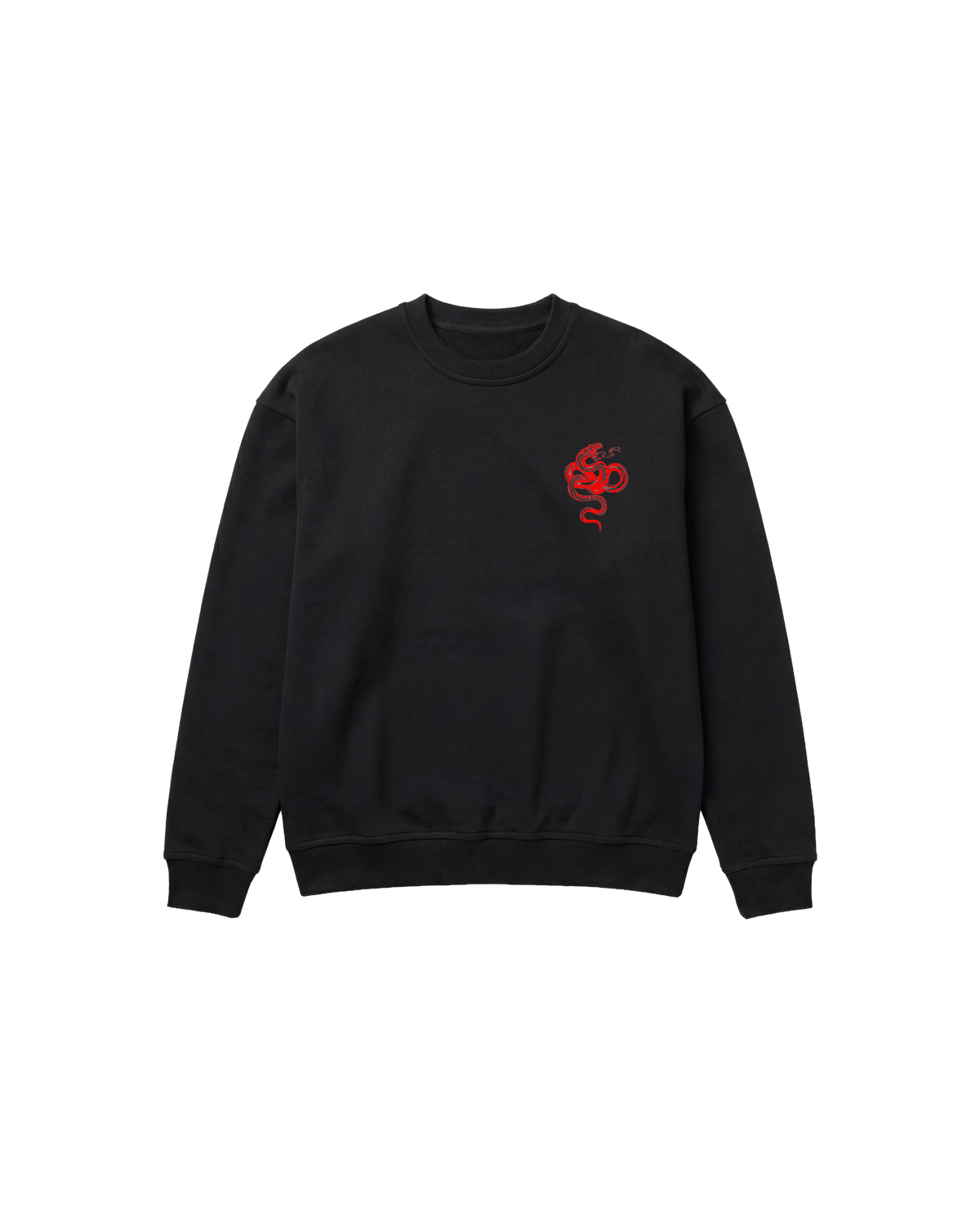 Cubica Snake Sweatshirt 410 Negro Cubica