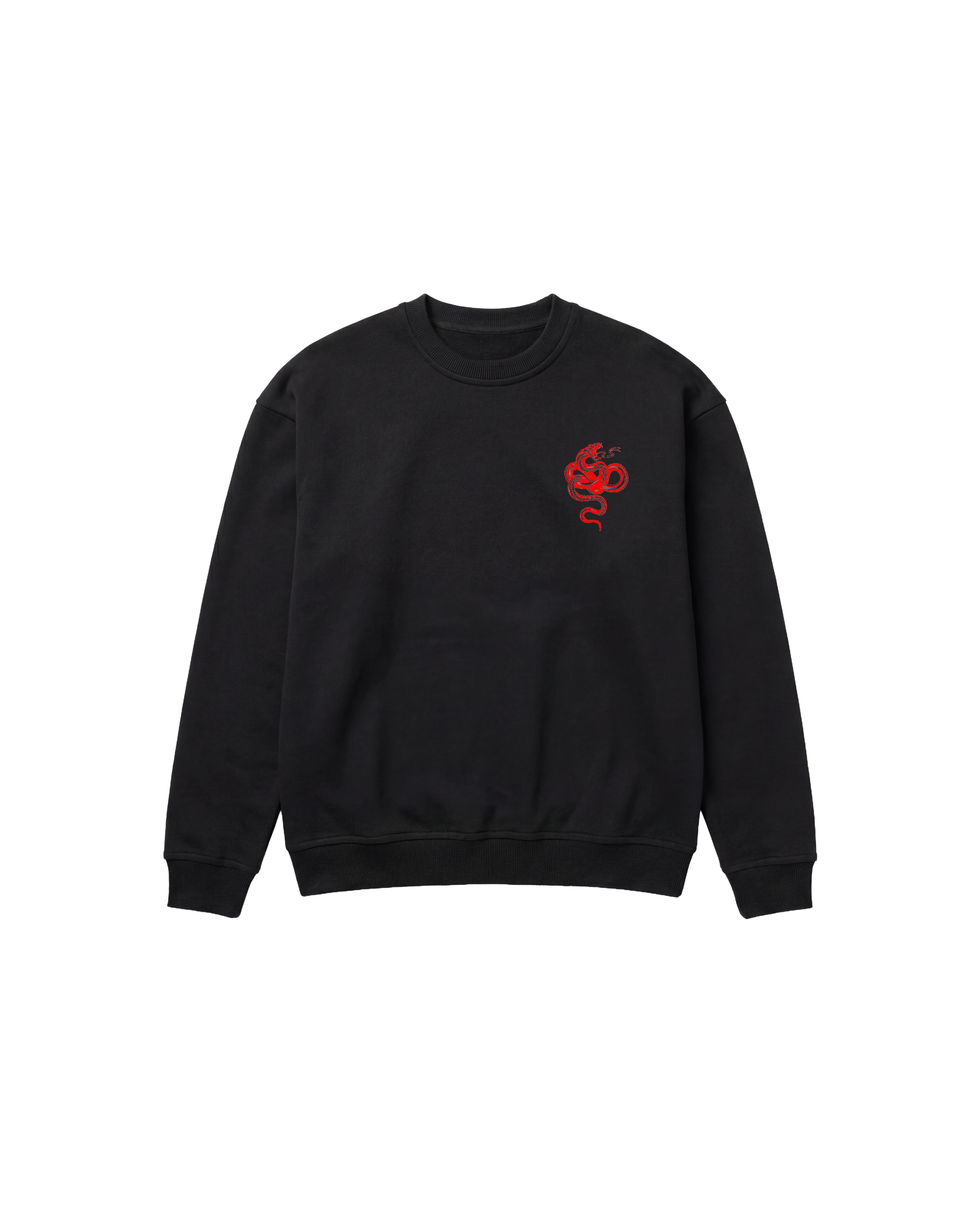 Cubica Snake Sweatshirt 410 Negro Cubica