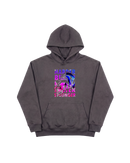 Daft Craneos Hoodie 410 Gris Oscuro Cubica