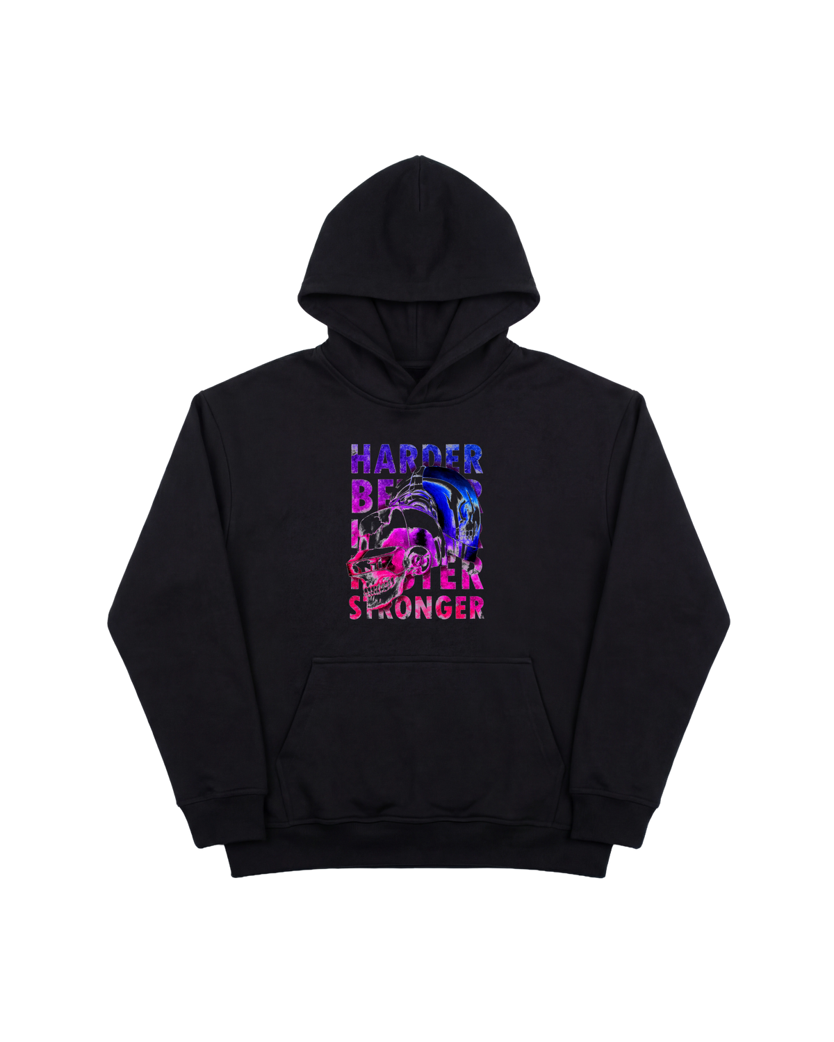 Daft Craneos Hoodie 410 Negro Cubica