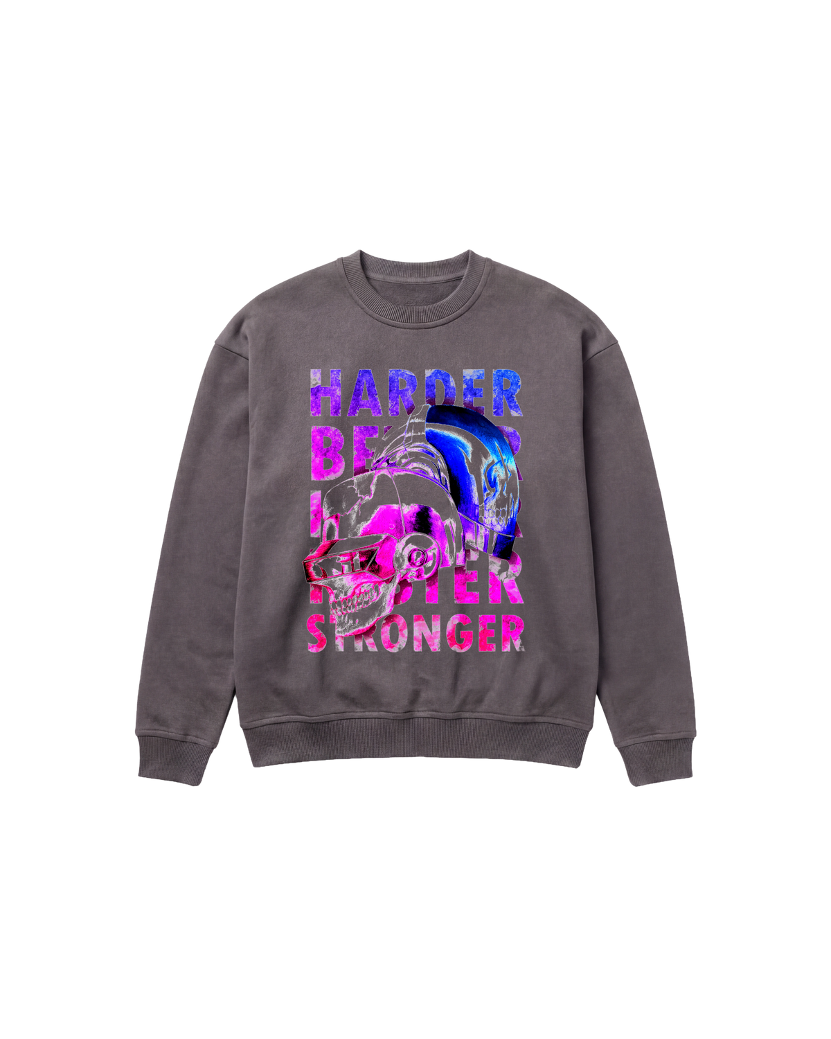 Daft Craneos Sweatshirt 410 Gris Oscuro Cubica