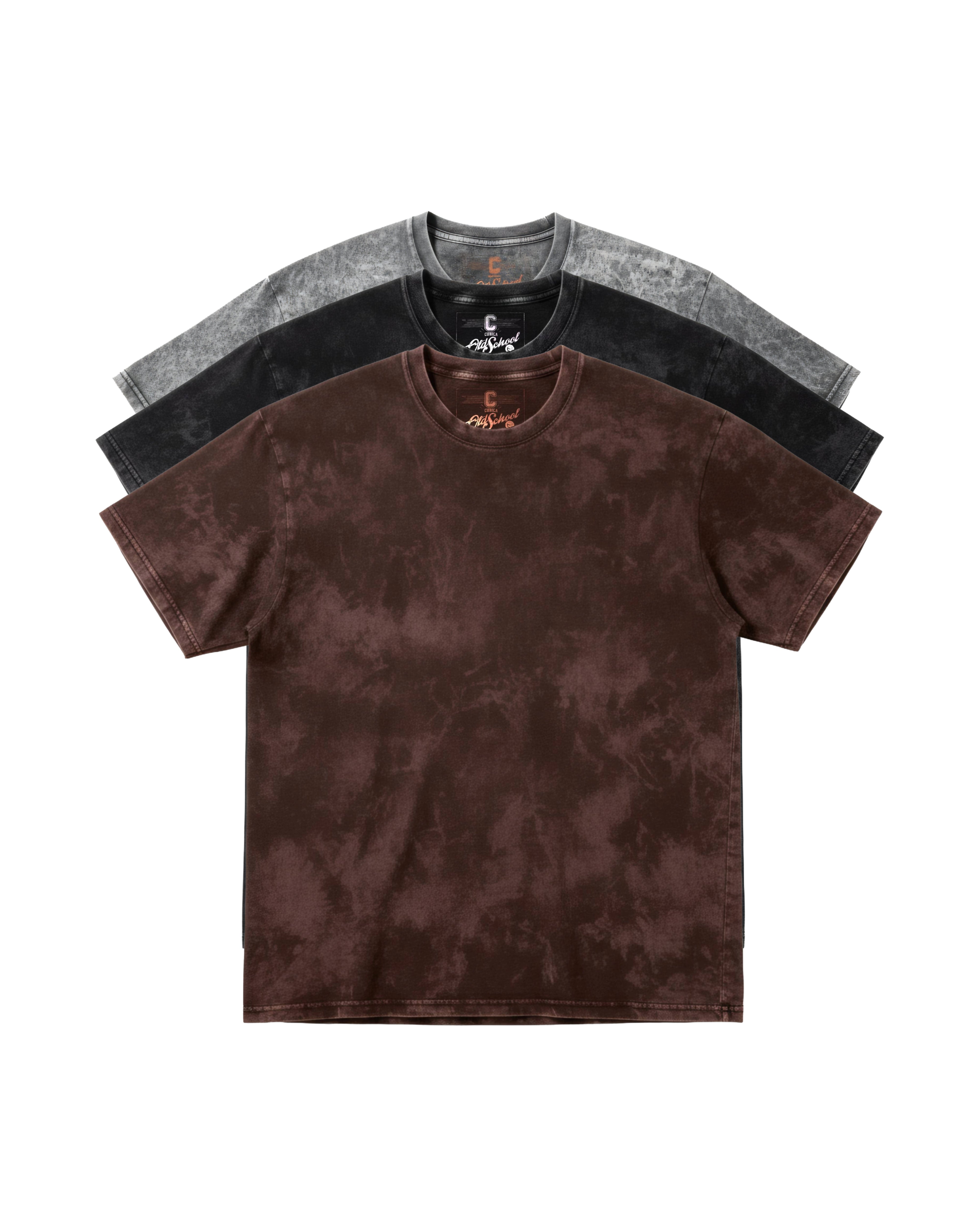 Camisetas 3X Pack Washed Out Oversize Originals