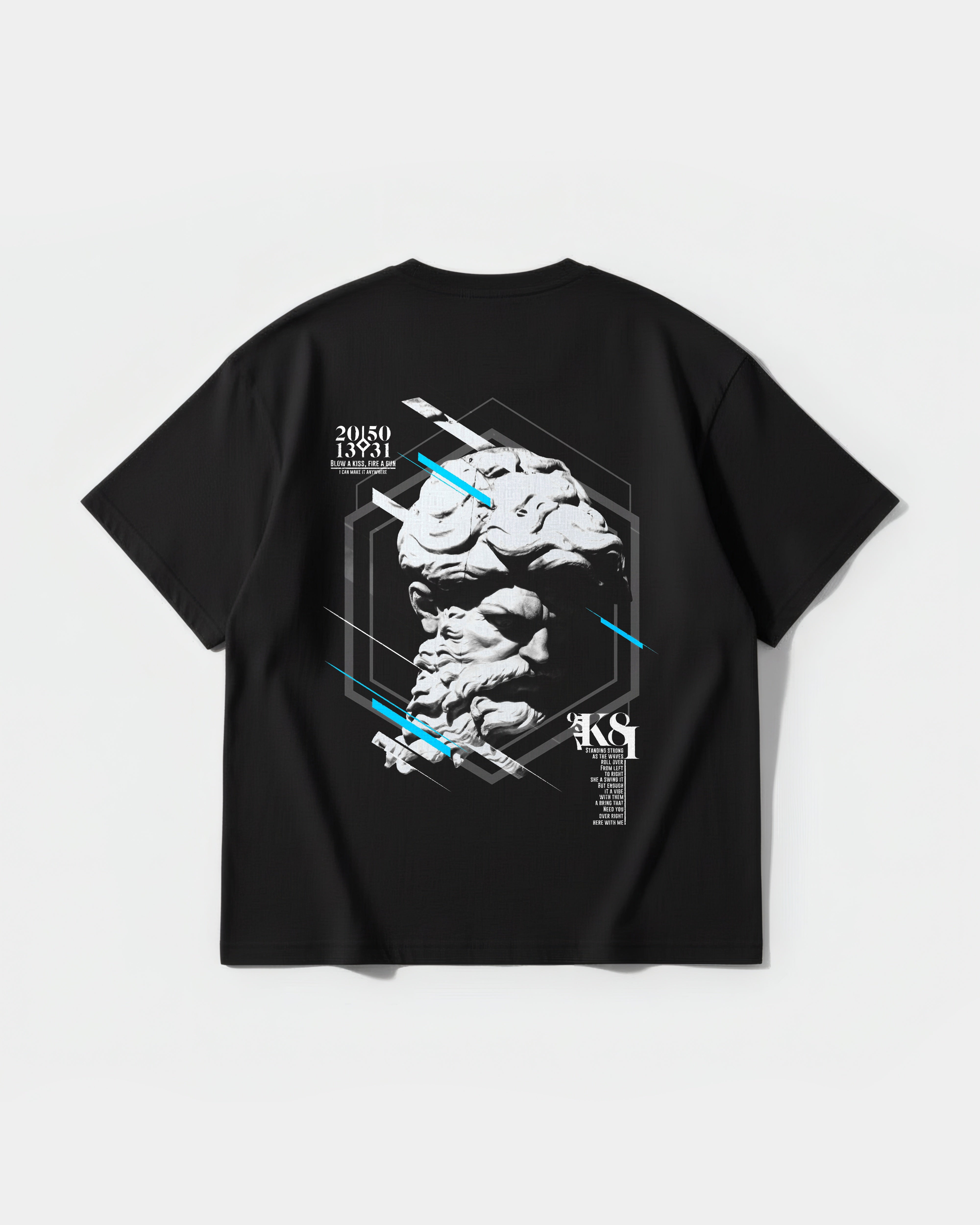 Miguel Angel Big Back Oversize Basic T-shirt