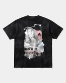 Camiseta Daydreamer Big Back Oversize Acid Negro