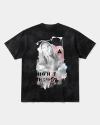 Camiseta Daydreamer Big Back Oversize Acid Negro