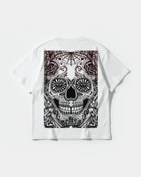 Camiseta Catrina Big Back Oversize Basic Blanco