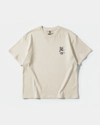 Camiseta Astral Pocket Front Oversize Basic Beige