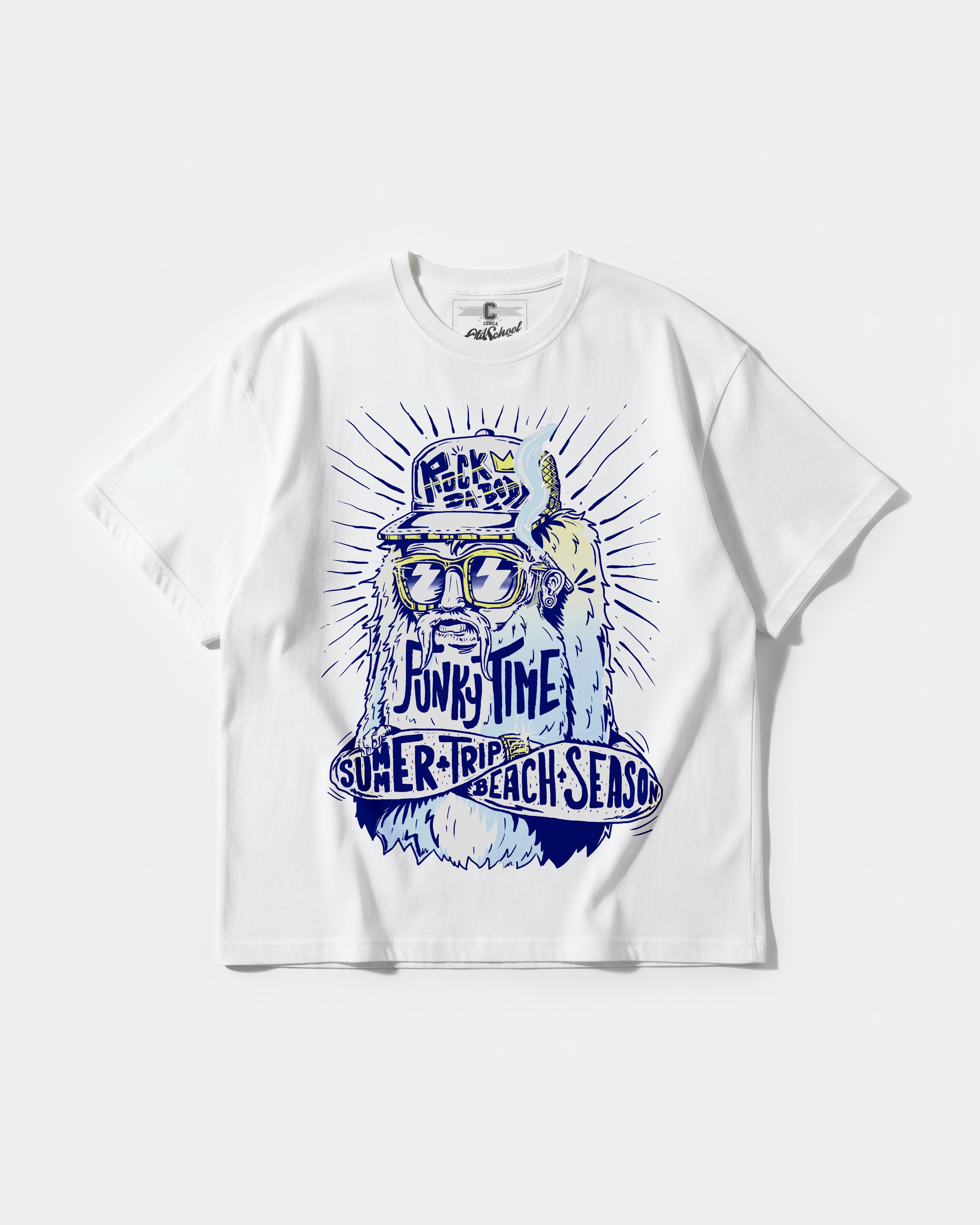 Rock Da Body Big Front Oversize Basic T-shirt