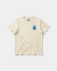Camiseta Cold Mind Pocket Front Regular Basic Beige