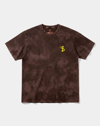 Camiseta Money Money Pocket Front Oversize Acid Marron