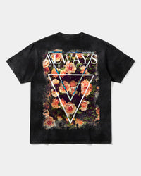 Camiseta Always Free Spirit Big Back Oversize Acid Negro