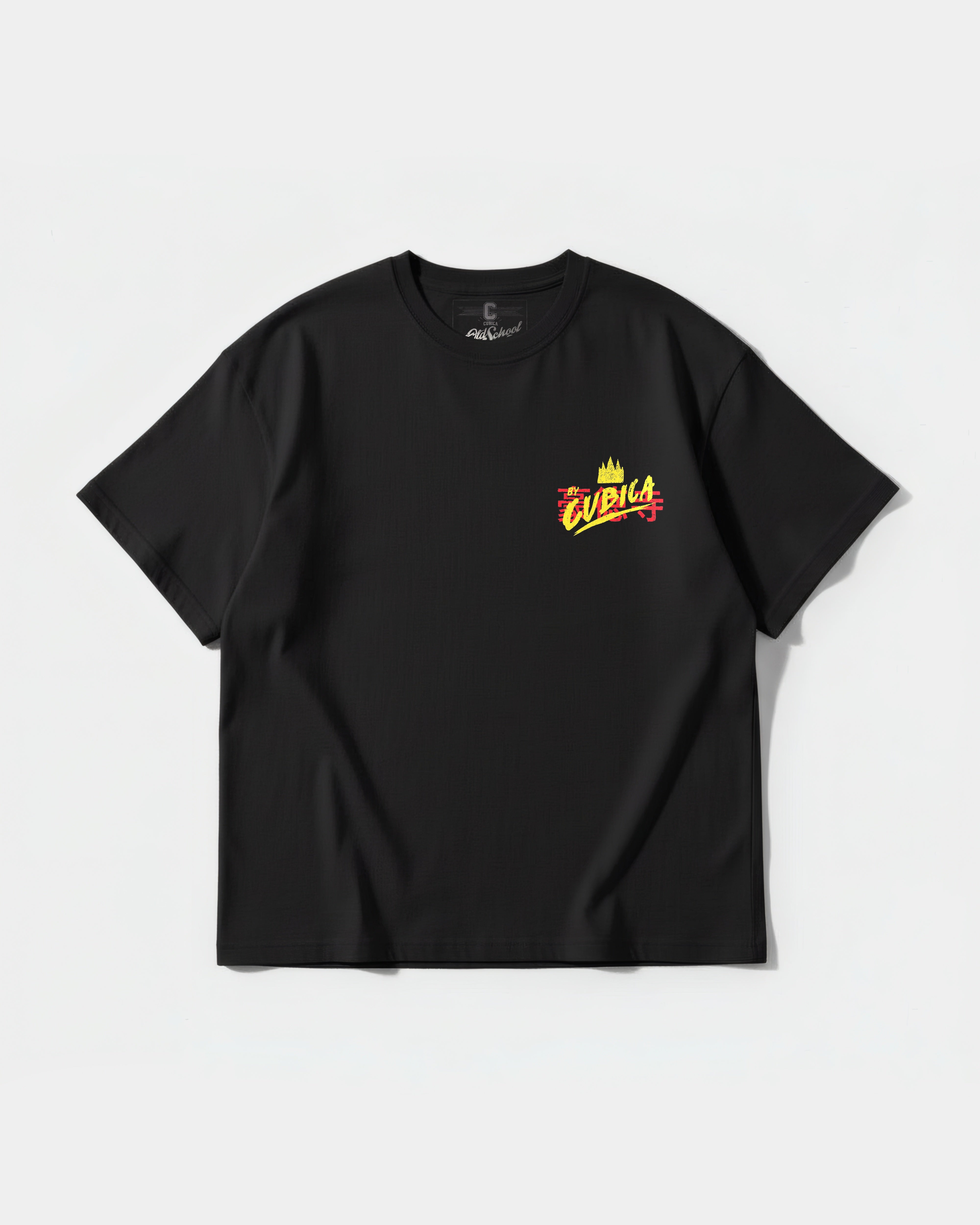 Good Lucky Pocket Front Oversize Basic T-shirt
