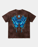 Camiseta Libertad White Pocket Front Oversize Acid Marron