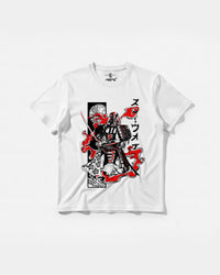 Camiseta Darth Vader Big Regular Front Basic Blanco