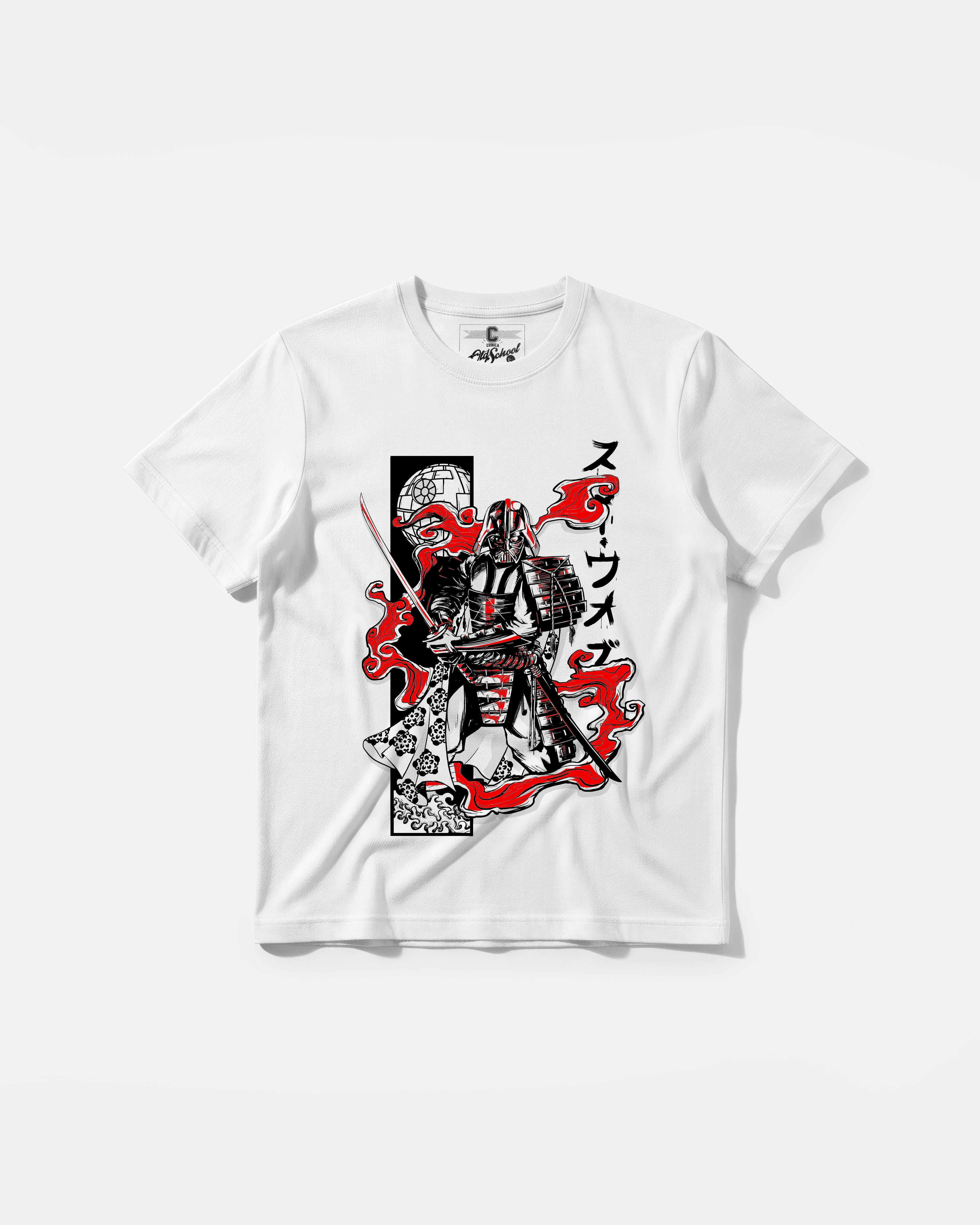 Darth Vader Big Front Regular Basic T-shirt