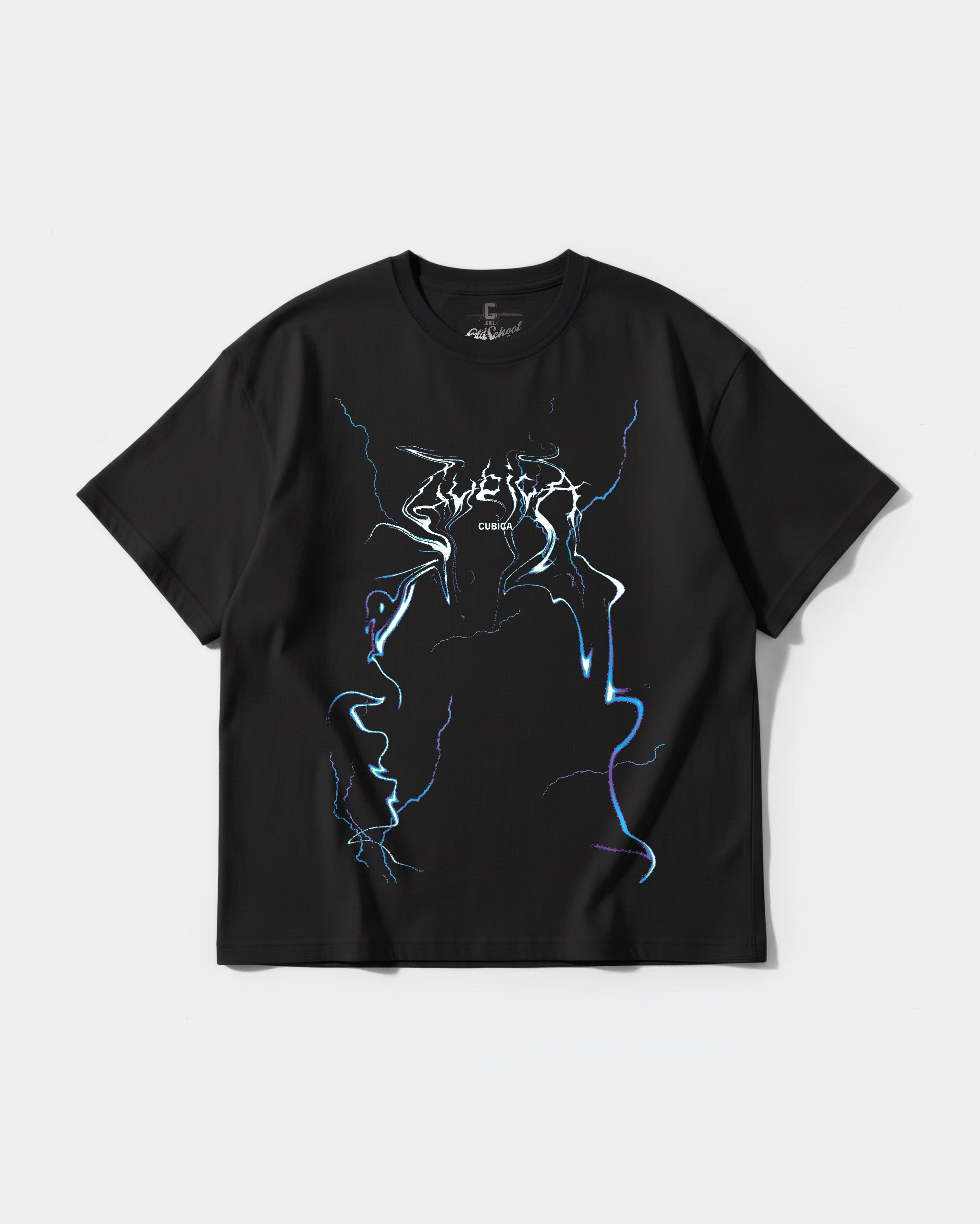 Cubirayo Big Front Oversize Basic T-shirt