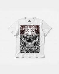 Camiseta Catrina Big Front Regular Basic Blanco