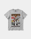 Camiseta Cowboys Big Front Regular Basic Gris