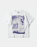 Camiseta Come Con Big Front Oversize Basic Blanco