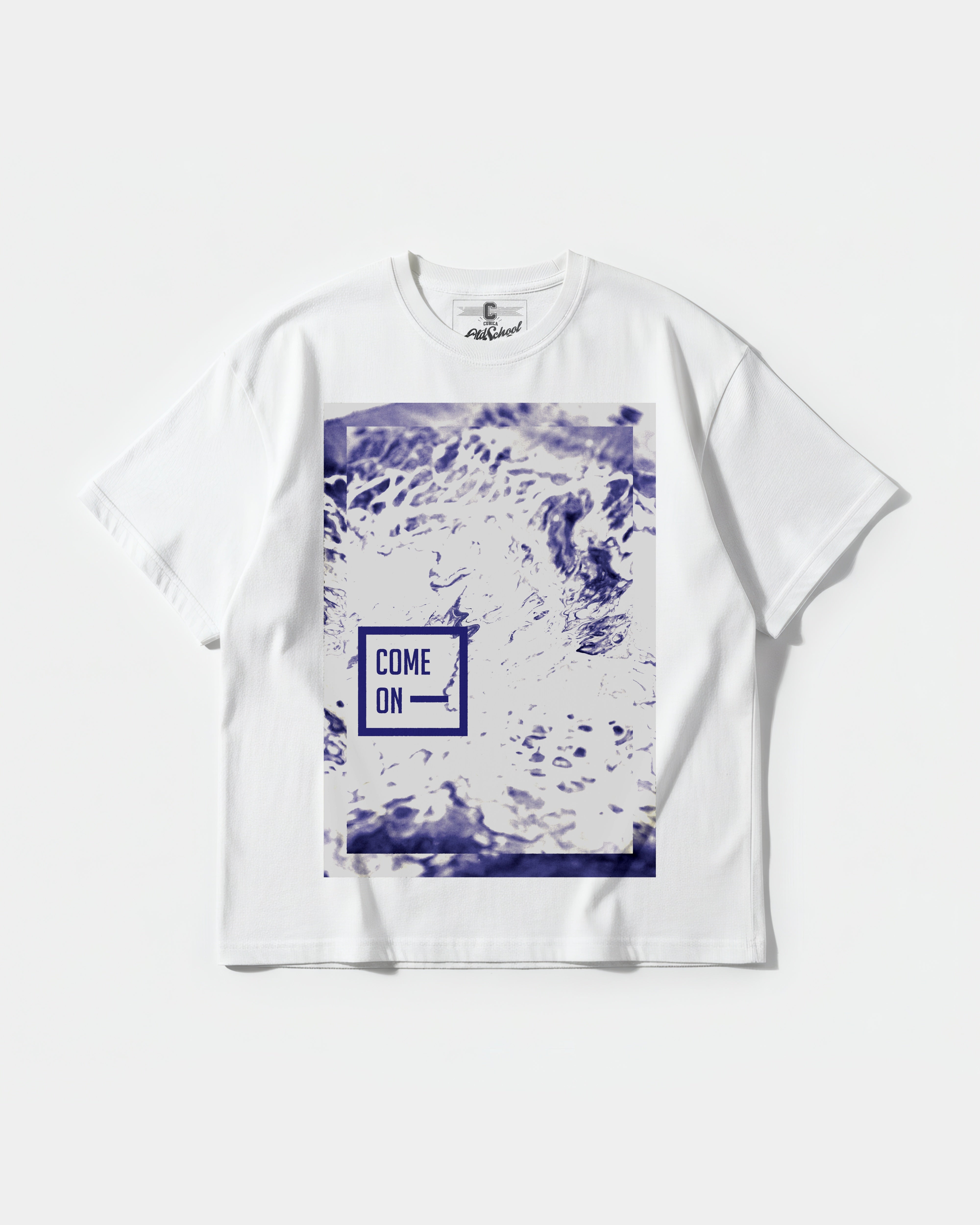 Come With Big Front Oversize Basic T-shirt